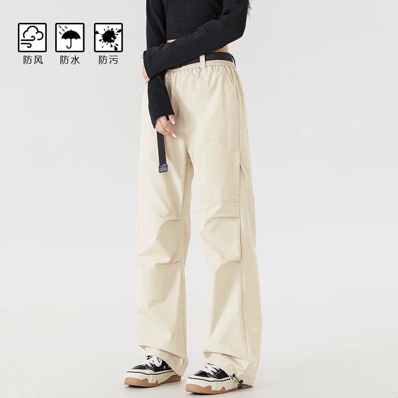 Unisex Waterproof Hiking Pants Winter Outdoor Trekking Climbing Camping Lightweight Windproof Quick-Dry Trousers