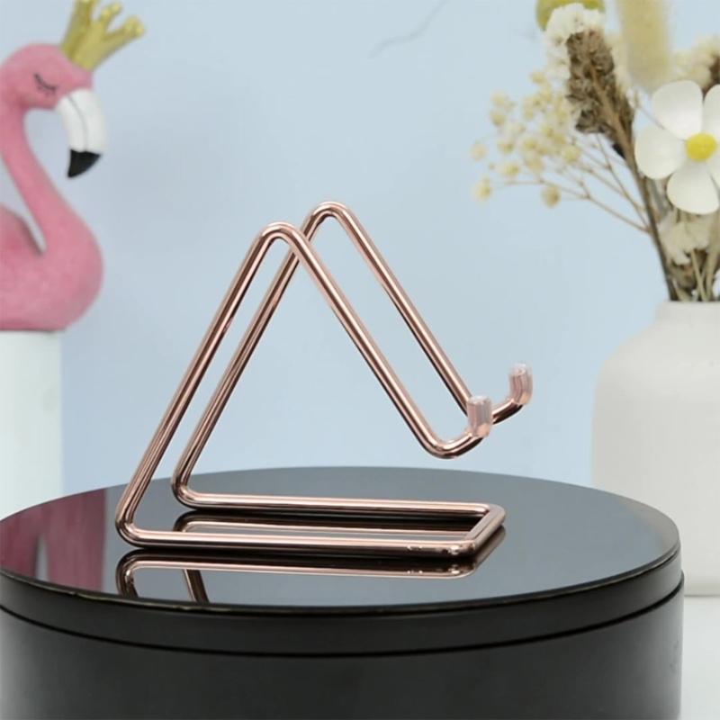 Sturdy Metal Iron Organizers Multipurpose Storage Rack for Office Supplies With Base