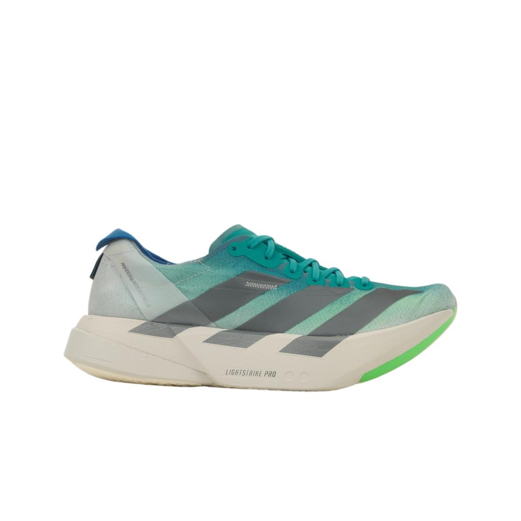 adidas Adizero Adios Pro 4 Hi-Res Aqua Iron Metaliczny Szary Męskie Buty Sportowe Niebieski Szary-One JS2579