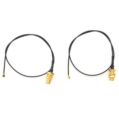 2 Peças Cabo IPEX para SMA Fêmea com Pino Antena WIFI Cabo RF para Sistema GSM GPS LAN