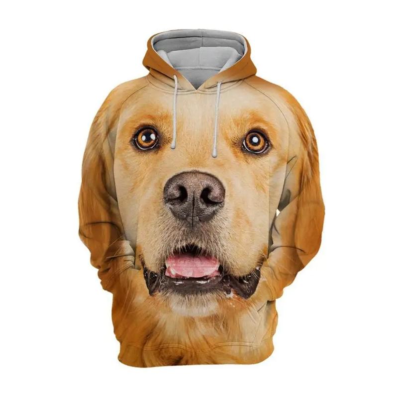 Funny Husky 3D Printed Hoodies For Men Clothes Cute Animal Dog Graphic Sweatshirts Casual Streetwear Women Pullovers Tracksuit