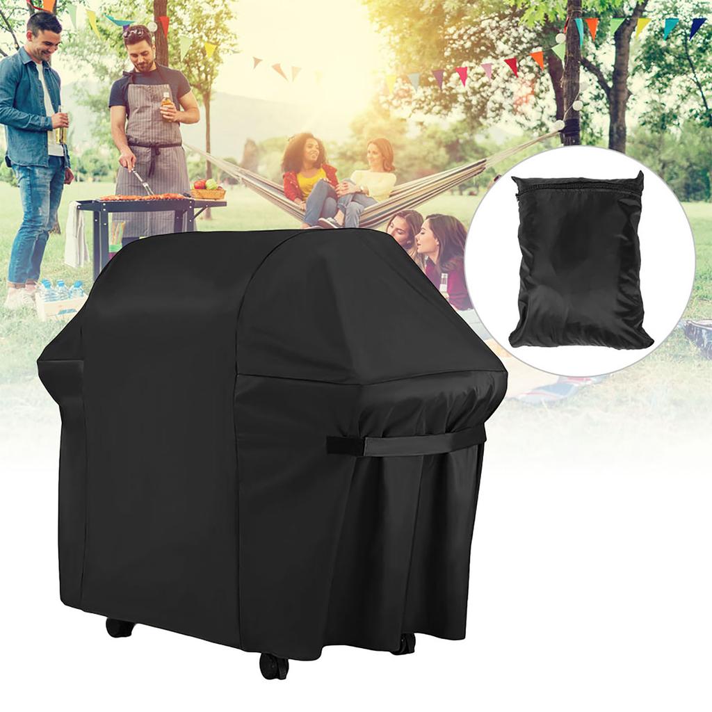 Outdoor Waterproof UV proof Barbecue Grill Cover Garden Stove Rainproof Protector(152x76x122cm)