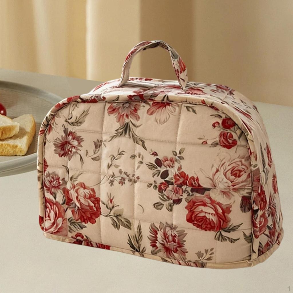 2 Slice Toaster Cover Dustproof Washable Kitchen Appliance Cover, Protector for Restaurant, Tea Room