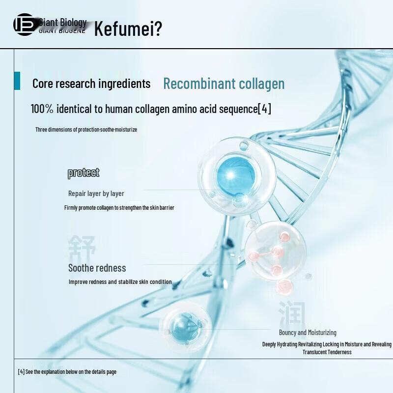 Kefumei Recombinant Collagen Repair Facial Mask