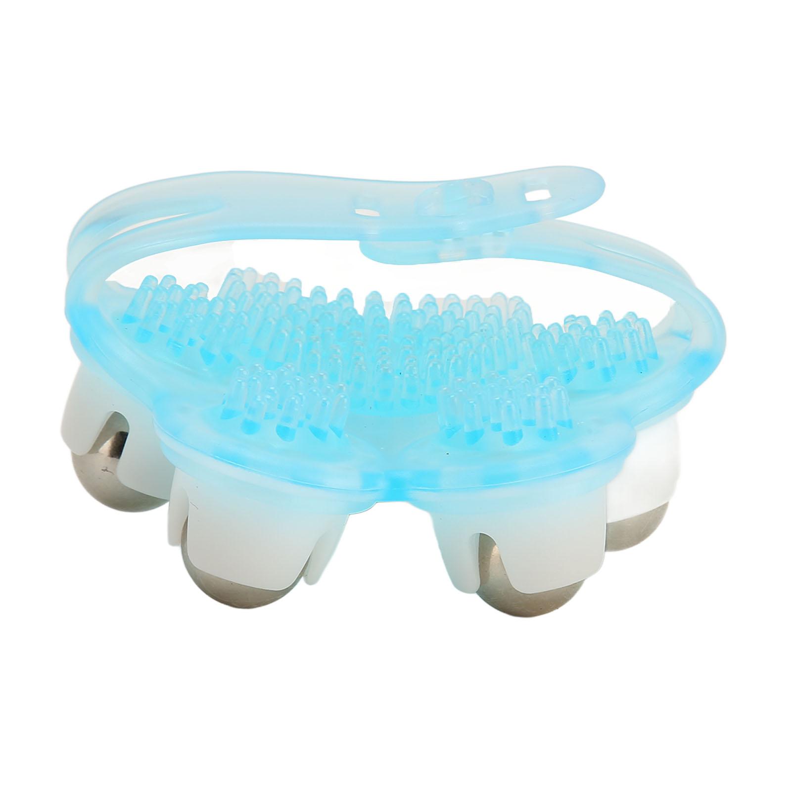 Hand Roller Massager 5 Beads 360 Degree Rotating Manual Roller Massager for Women Home Use