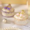 Exquisite Jewelry Storage Box Hand-painted Small Box Ballet Shoes Trinket Box  Ring Storage