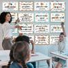 Pajean 20 Pcs Spanish Posters Spanish Phrases Classroom Decorations Boho Spanish English Bulletin Board Bilingual Educational Posters Language Study