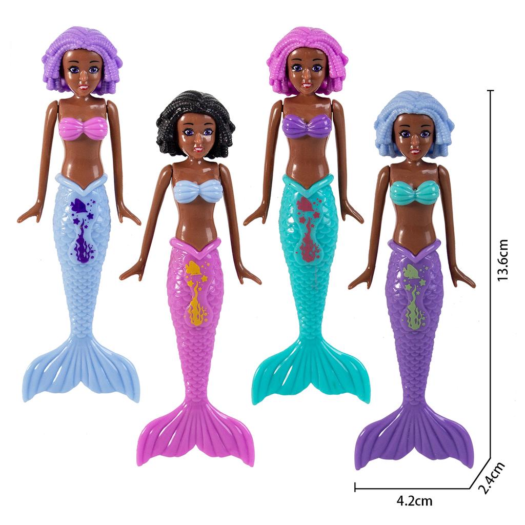 Jolis jouets de plongée sirène Jouets de bain sirène Jouets de piscine sirène colorés Jeux de piscine pour tout-petits Garçons Filles Adolescents Adultes