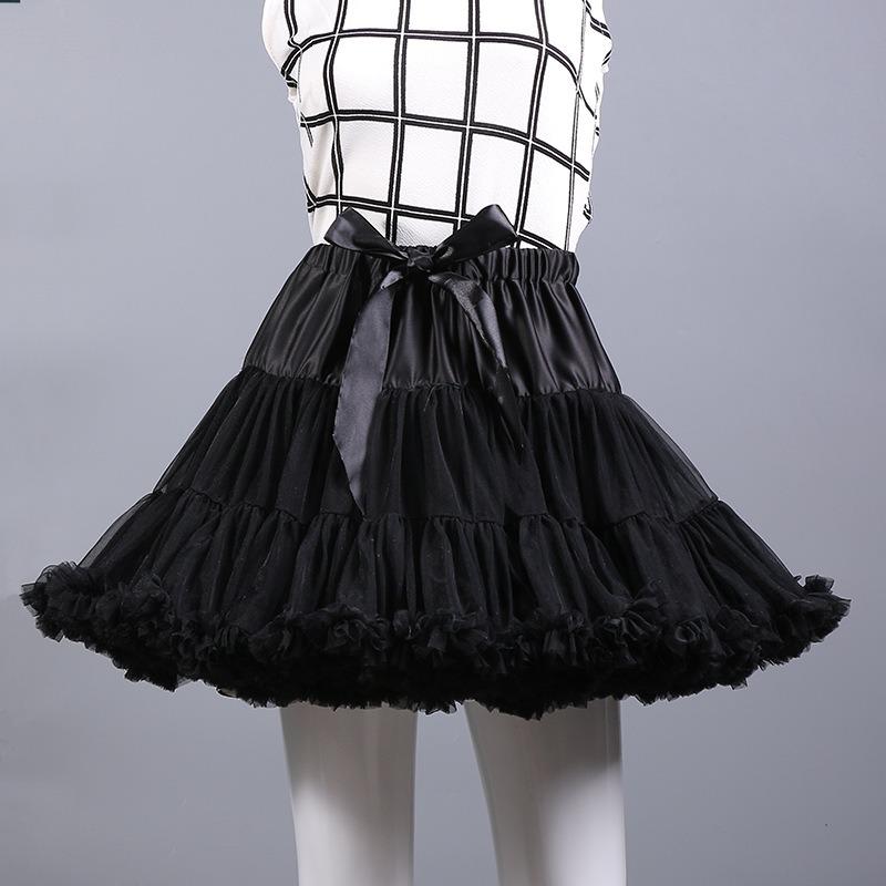 Soft yarn skirt support Boneless skirt support Petticoat skirt Adult