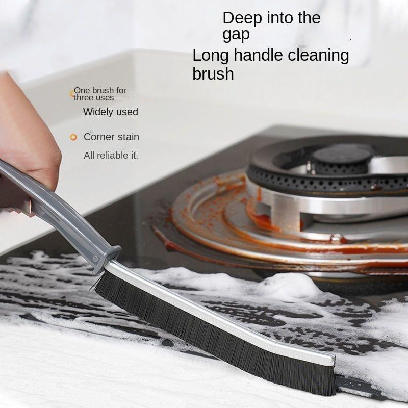 Multifunctional Long Gap Brush Toilet Bathroom Kitchen Dead Angle Cleaning Brush