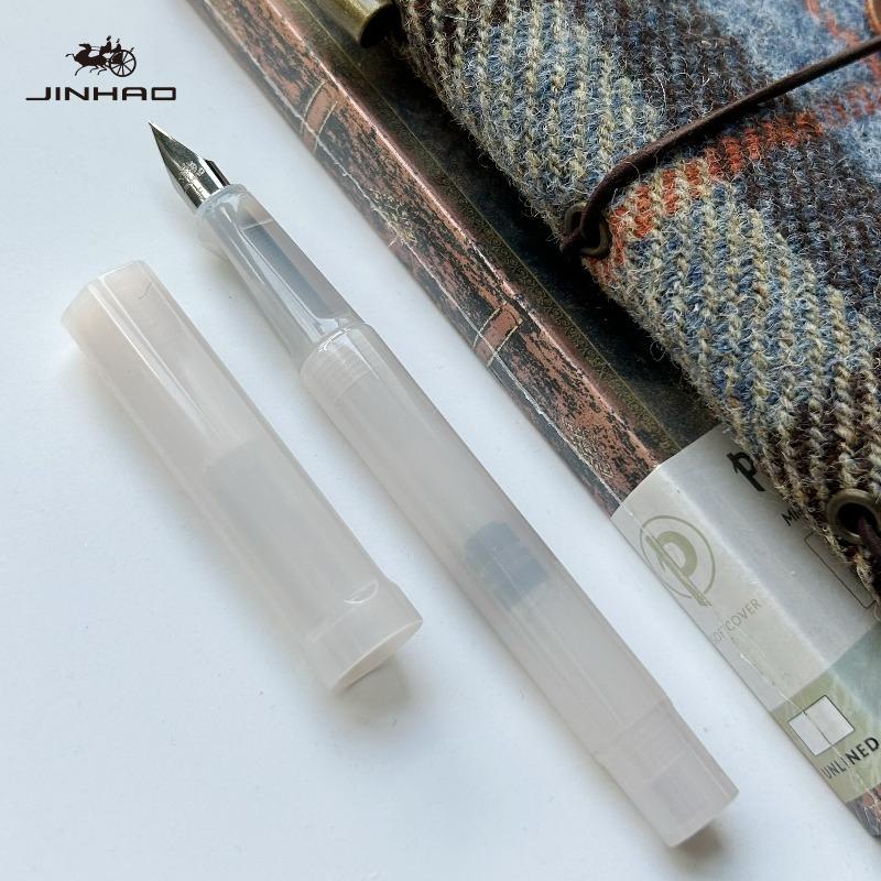 JINHAO 62D  Dreamy Color Series Fountain Pen High Quality Colors Student F EF Nib Ink Pen Stationery School Office Supplies