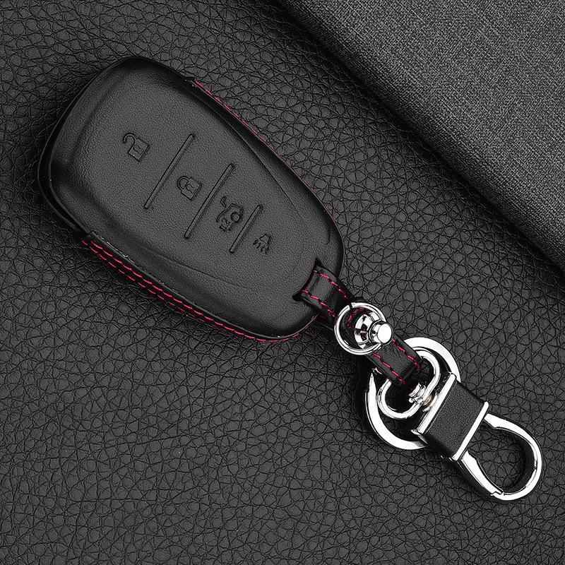 Chevrolet Malibu XL, Equinox, Blazer, Camaro 4D Cowhide Car Key Case