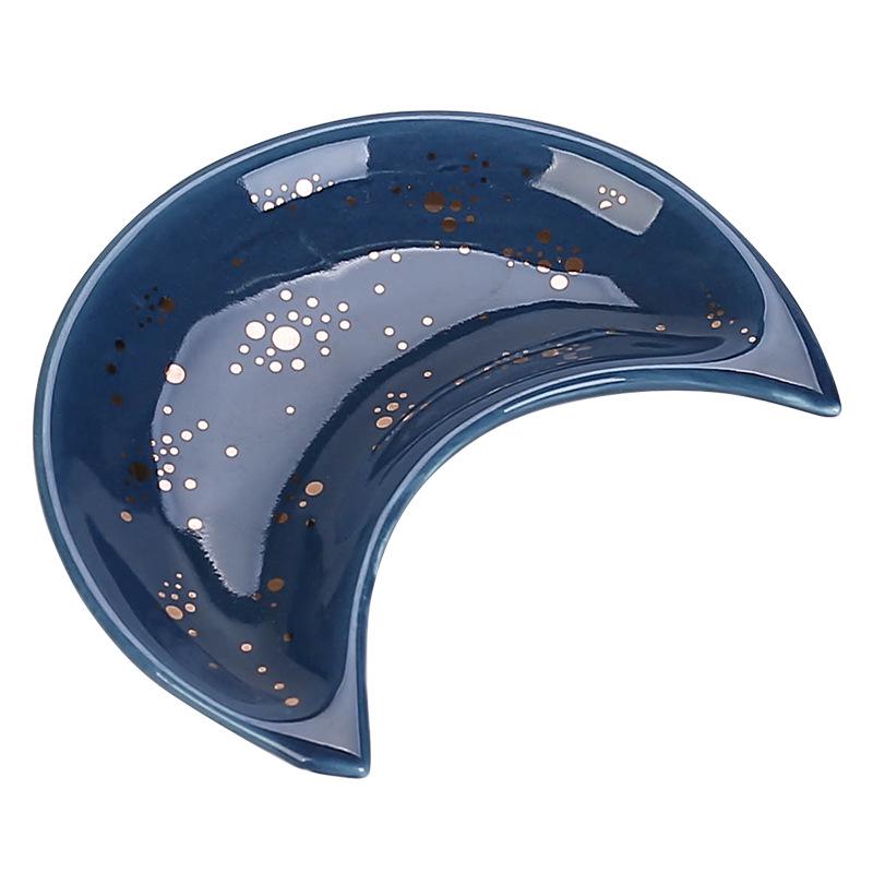Craft Ceramic Moon Rainbow Jewelry Tray - DIY Mother's Day & Thanksgiving Gift