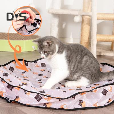 Giocattoli interattivi per gatti Palla automatica a rotazione veloce con effetti sonori Movimento interno Cinguettio attivato Palla mobile Giocattoli per gatti