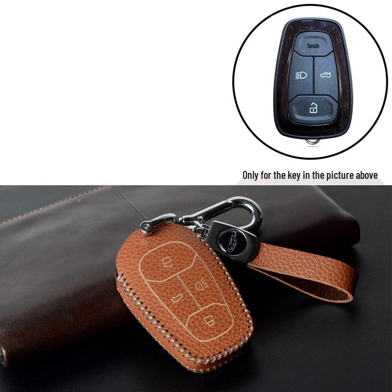 

Tata Key Cover for Nexon, Safari, Altroz - Leather Buckle Design