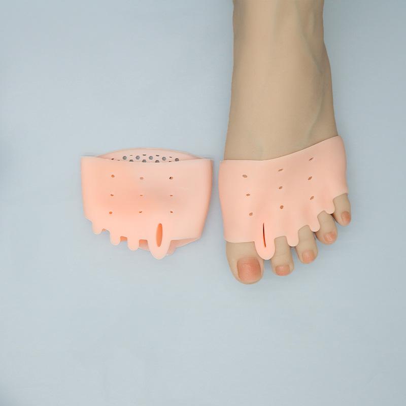 Five-Hole Honeycomb Bunion and Anti-Slip Breathable Silicone Toe Sleeve