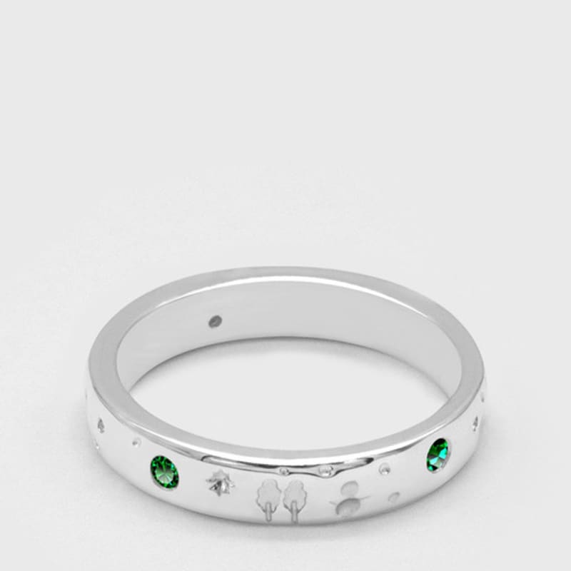 JONGJONG Green Winter Story Ring