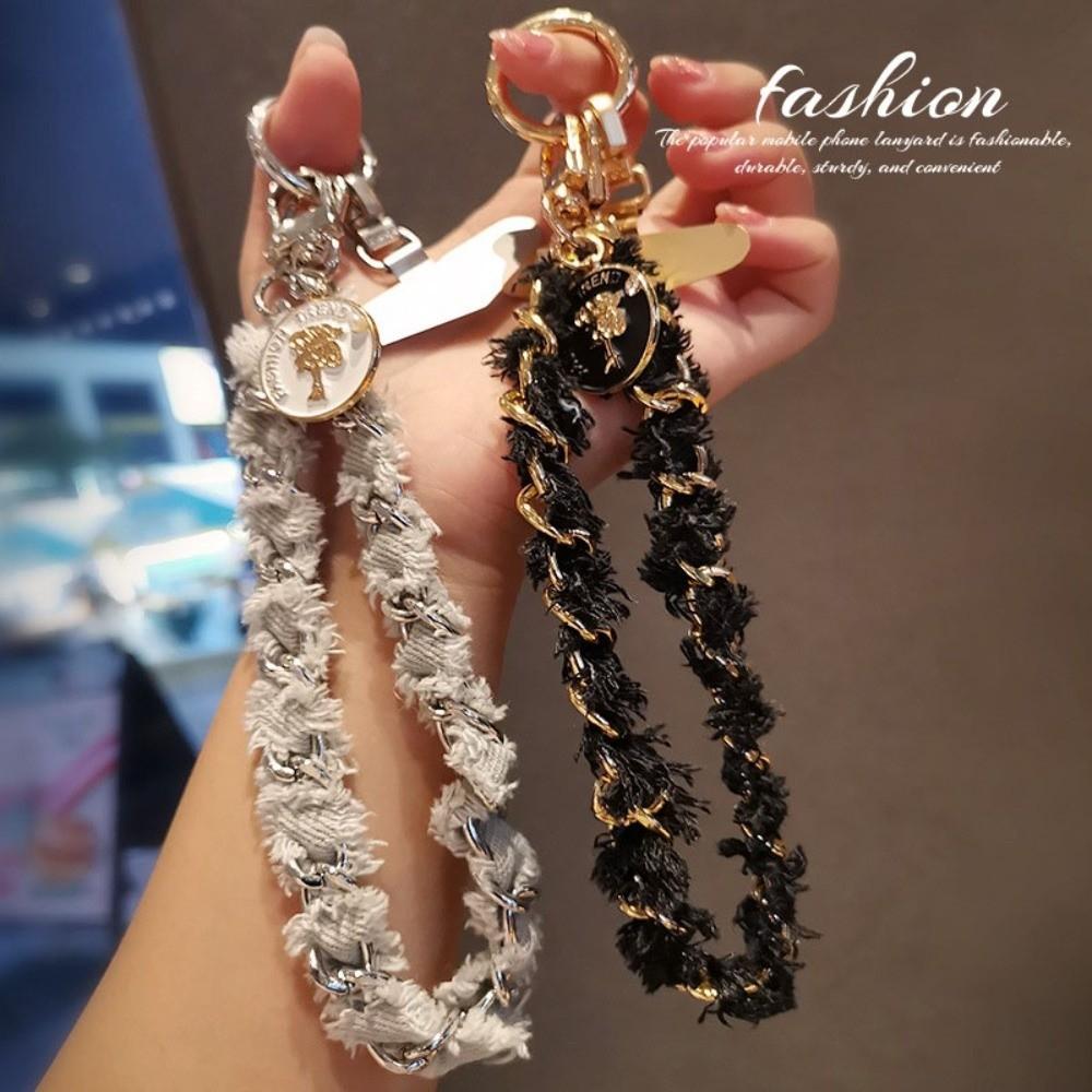Pendant Cell Phone Chain Pearl Mobile Phone Lanyard Mobile Phone Strap Women/Lady/Girl