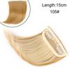 QIANAO One Piece Hair Pads Board Seamless Top Ivisiblity Clips In Piece Thickened Hair Root Pad High Synthetic Hair Straight Hair