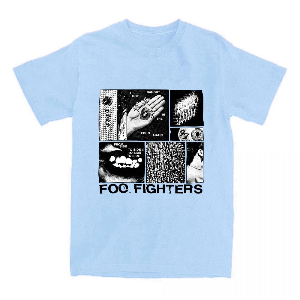 Album Your Favorite Toy Tee Fashion Rock Band Foooo Fighters T-shirt Summer Short Sleeve Cotton Male Tshirts Unisex Streetwear