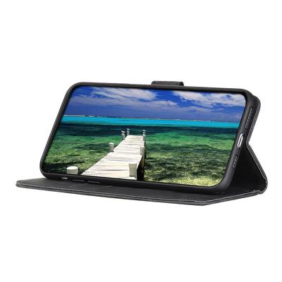 KHAZNEH Husă pentru Xiaomi 14T Retro PU Piele Portofel Suport Acoperire Telefon