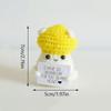 1PC Handmade Crochet Fruit Ornament Cute Cartoon Artificial Fruit and Vegetable