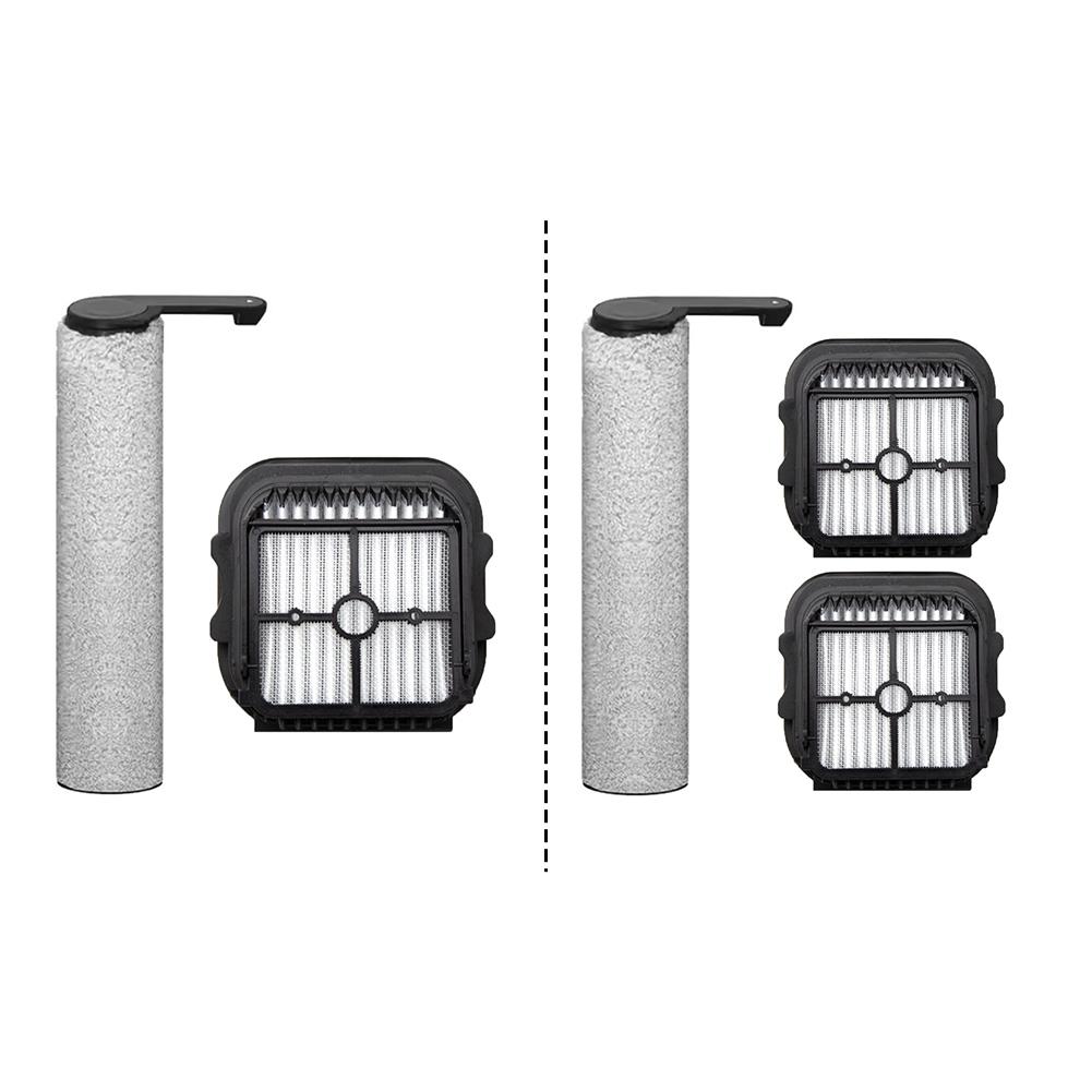 Roller Brush And HEPA Filter Kit Compatible For Laresar S7 Pro Wet Dry Vacuum Cleaner Household Robot Sweeping Parts Set