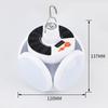 Deformable LED Bulb Folding White Spherical Solar LED Emergency Light Bulb for Outdoor Camping Night Market USB Dual