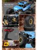 Rechargeable High-Speed 6-Wheel Off-Road Remote Control Climbing Car for Boys