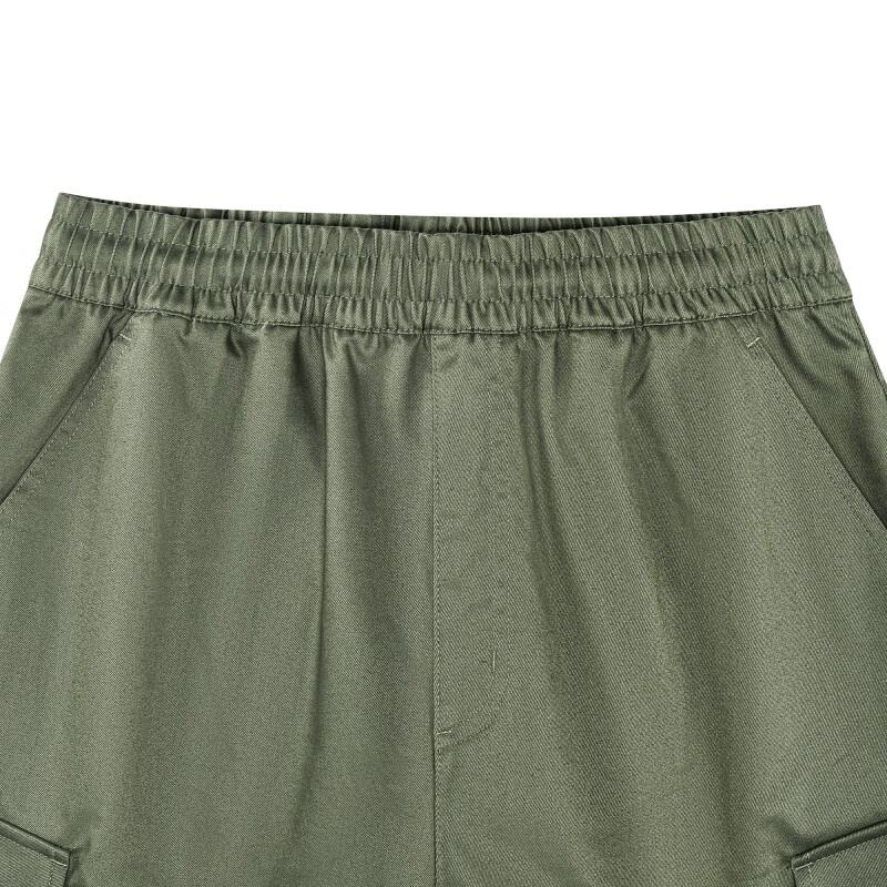 New Balance Logo Cargo Pants Asia Sizing 'Olive Green' Men's AMP31333-DON
