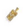 Men'S Jewelry Accessories Personality Exaggerated Human Avatar Pendant Alloy Rhinestone Hip Hop Personality Men'S Necklace Pendant Necklace