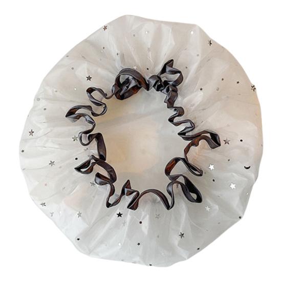 Praktische bedruckte Mütze, Kopfbedeckung, gemütliches Tragen, niedliche Bademütze, Motorhaube, Duschhaarabdeckung, Badezimmer-Accessoires, Duschhaube