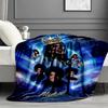 Coperta Stampata Michael Jackson - Morbida e Confortevole, per Camera da Letto, Viaggio, Divano, Decorazione Casa - Regalo di Compleanno Natale per Amico
