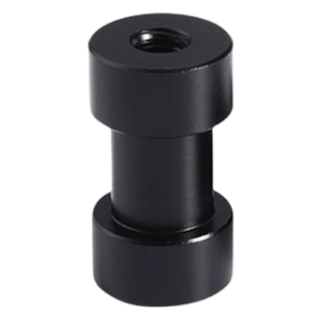 Aluminum Tripods Light Stand Adapter 3/8 Female To 1/4 Female Screw Holder for Monopods and Rail Systems