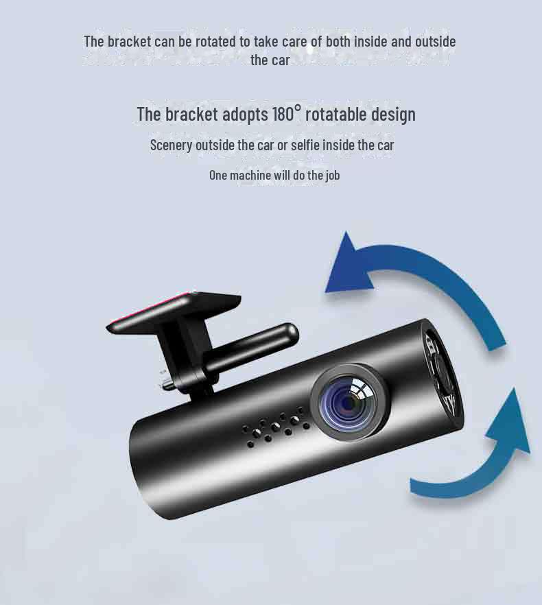 

Видеорегистратор с двумя объективами, высокой четкостью изображения, WiFi, ночным видением и возможностью подключения к мобильным устройствам