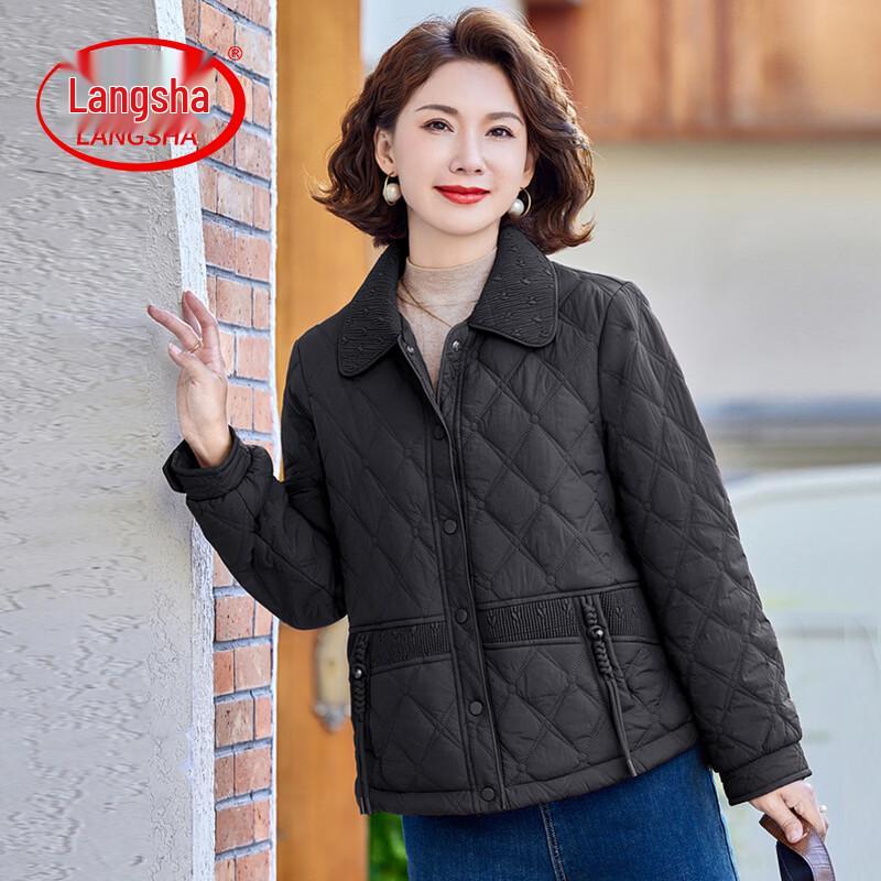 LangSha 2026 Women s Lightweight Short Cotton Jacket 4XL