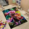Goku'S Many Forms Printed Rug Nonslip Durable Carpet For Study Reading Area Home Party Decor Birthday Gift