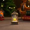 Light-Up Santa Claus Phone Booth Christmas Lantern Ornament