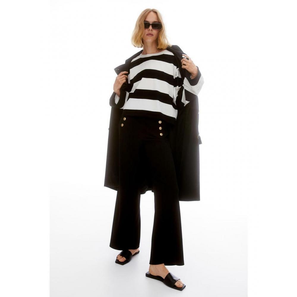 

Брюки HM Button Front Черные 1133068006