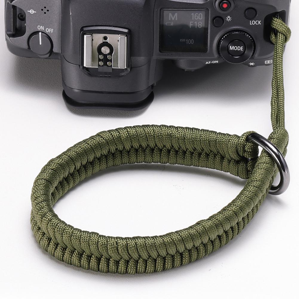 Handmade Woven Camera Wrist Strap Ouick Release Camera Hand Strap with Safer Connector Wrist Lanyard for DSLR Mirrorless Camera