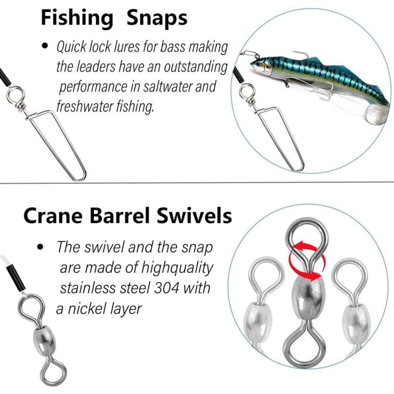 12 יחידות לידר דיג פלואורוקרבון כלי דיג חוט לידר לדיג