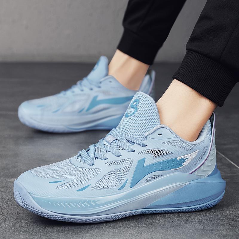 2025 Summer and Autumn New Large Size Trend Versatile Youth Sports Outdoor Middle Help Rubber Sole Basketball Shoes 2025