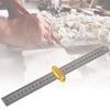 Adjustable Drilling Positioning Ruler Cabinet Hardware Jig Ruler Cabinet Handle Jig Woodworking Ruler Cabinet Drawer