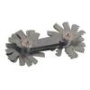 52Pcs Stainless Thread Plug Gage 60 and 55 Degree Screw Pitch Measuring Tool (Metric&Imper)