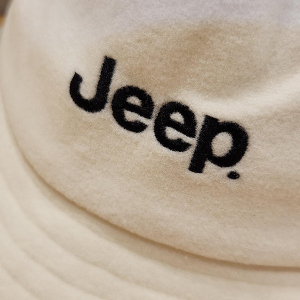 Jeep Embroidered Logo Fleece Bucket Hat JN1GCU966