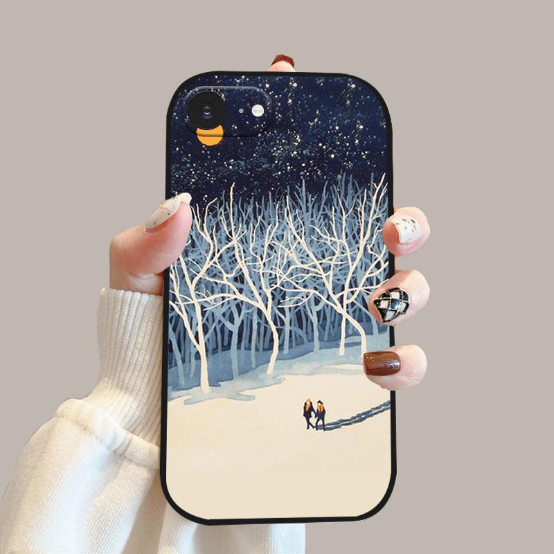 Case For iPhone 16e 5G Fashion Cartoon Soft Silicone TPU Phone Cover For iPhone SE4 Coque Apple SE 4 Shockproof Bumper Shells