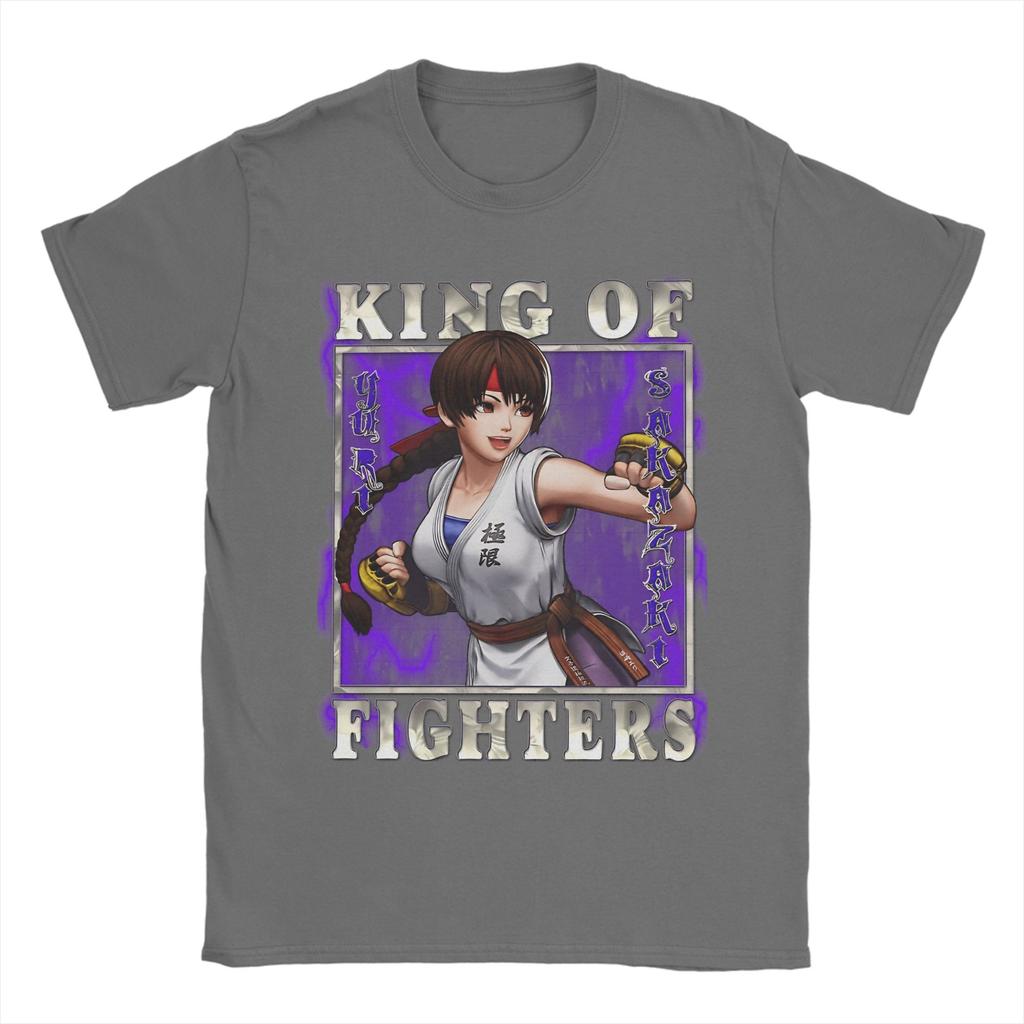 Oversized T-Shirt Summer King of Fighters XV Wild Flying Swallow Yuri Sakazaki T-Shirts Tee Shirt for Unisex Short Sleeve Tops