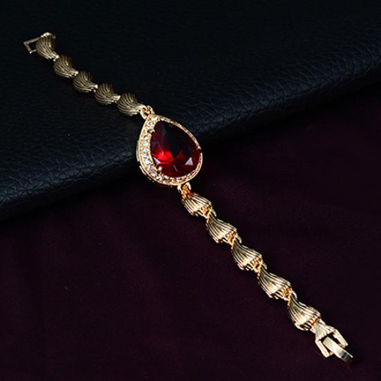 Dámské formální párty Waterdrop kubické zirkony náhrdelník náušnice náramek prsten US6-9