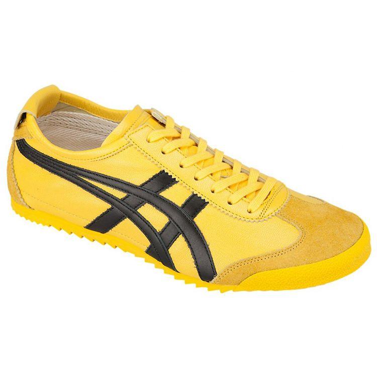 Onitsuka Tiger Mexico 66 Deluxe Lightweight Low-Top Running Shoes Women sneaker Bright-Yellow 1182A048-752