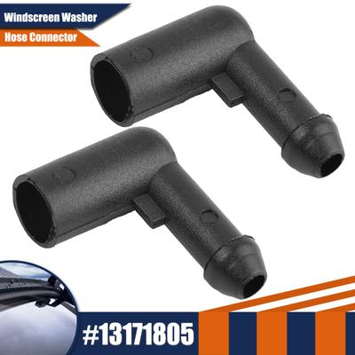 1 stück/2 stücke Auto Windschutzscheibe Windschutzscheibe Bildschirm Wiper Washer Schlauch Rohr Anschluss Ellenbogen für Vauxhall Vastra H Corsa D Zafira B 13171805